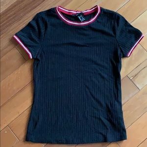 A crop top shirt